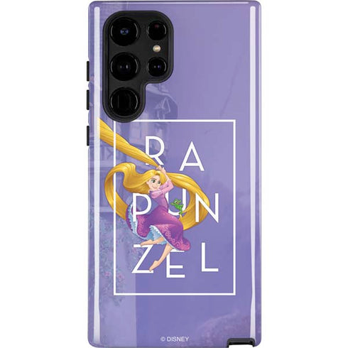 Disney Princess Rapunzel and Pascal Galaxy Cases