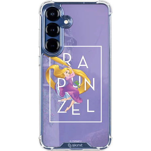 Disney Princess Rapunzel and Pascal Galaxy S25 Clear Case