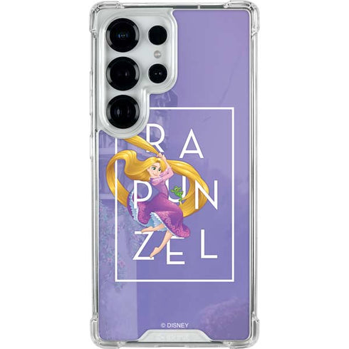 Disney Princess Rapunzel and Pascal Galaxy S25 Ultra Clear Case