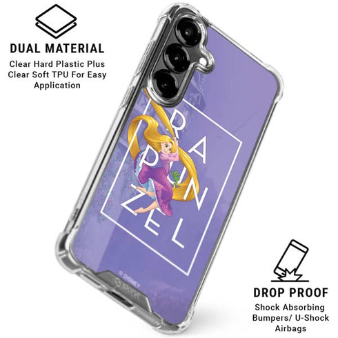Disney Princess Rapunzel and Pascal Galaxy S26 Clear Case