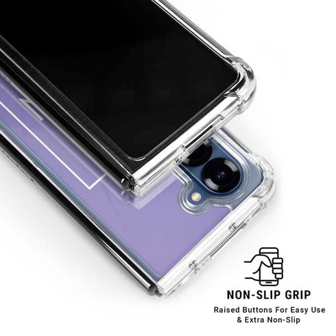 Disney Princess Rapunzel and Pascal Galaxy Z Fold6 Clear Case