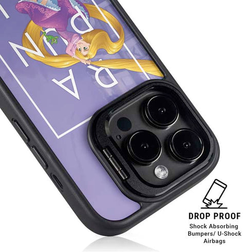 Disney Princess Rapunzel and Pascal iPhone 14 Pro Max Kickstand Case