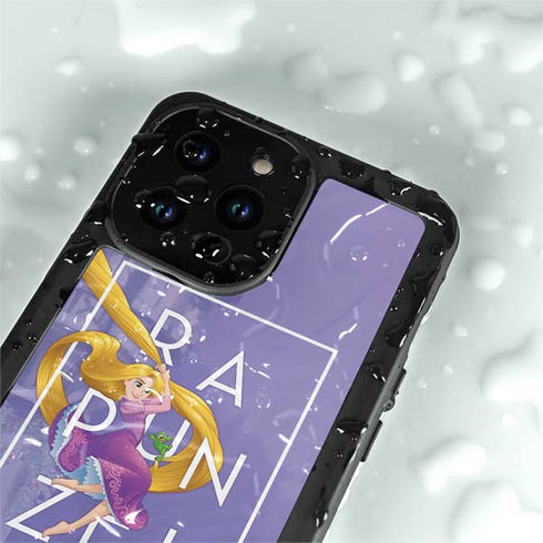 Disney Princess Rapunzel and Pascal iPhone 15 Pro Waterproof Case