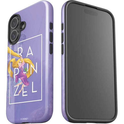 Disney Princess Rapunzel and Pascal iPhone 16 Plus Impact Case