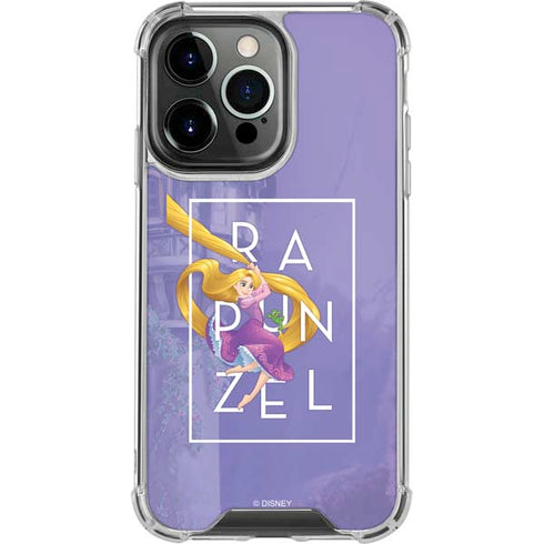 Disney Princess Rapunzel and Pascal iPhone 16 Pro Clear Case