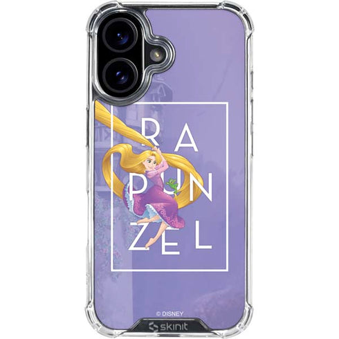 Disney Princess Rapunzel and Pascal iPhone 17 Clear Case