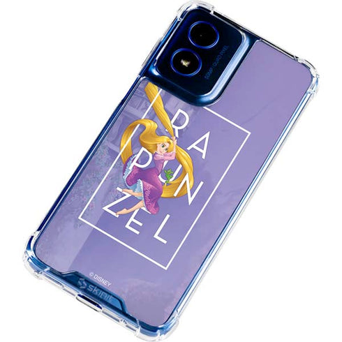 Disney Princess Rapunzel and Pascal Moto G 5G (2024) Clear Case