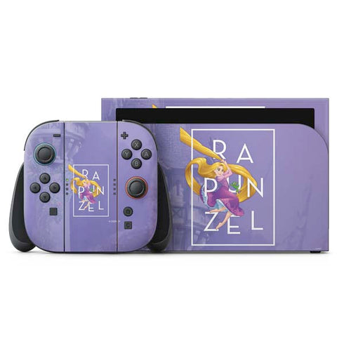 Disney Princess Rapunzel and Pascal Nintendo Switch 2 (2025) with Joy-Con Skin