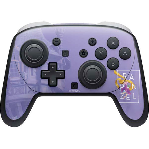 Disney Princess Rapunzel and Pascal Nintendo Switch 2 (2025) Pro Controller Skin
