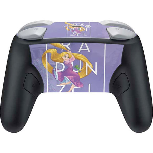 Disney Princess Rapunzel and Pascal Nintendo Switch 2 (2025) Pro Controller Skin