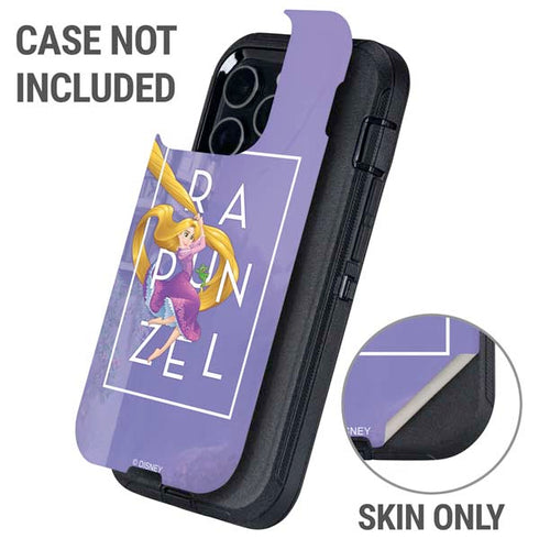 Disney Princess Rapunzel and Pascal Otterbox Defender iPhone Skin