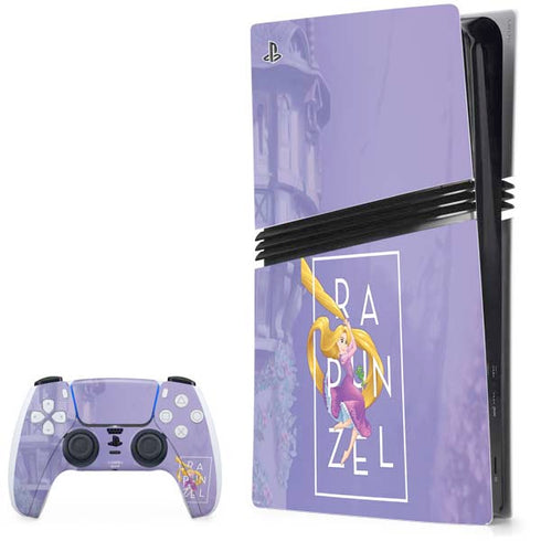 Disney Princess Rapunzel and Pascal PlayStation PS5 Skins