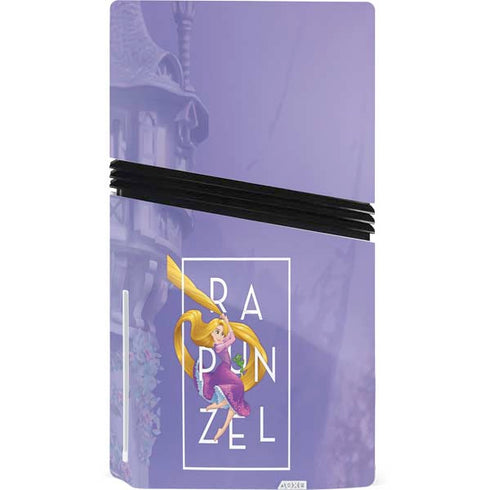 Disney Princess Rapunzel and Pascal PS5 Pro Disk Bundle Skin