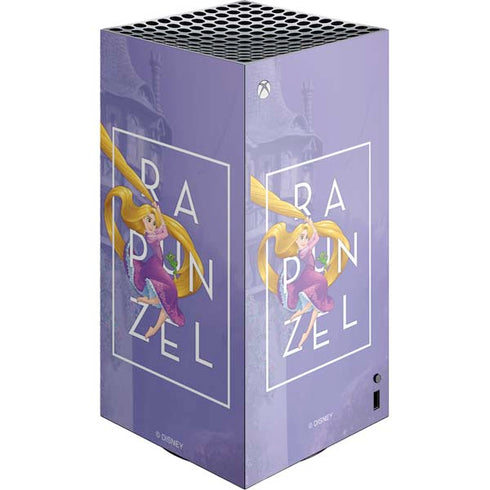 Disney Princess Rapunzel and Pascal XBox Series X Digital Edition Console Skin