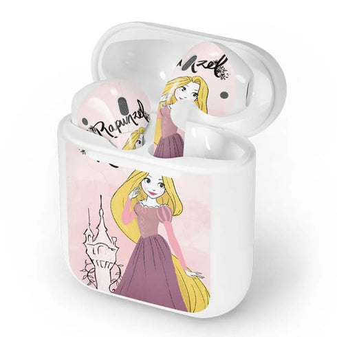 Disney Princess Rapunzel Art Apple AirPods Skin