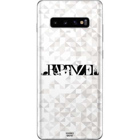 Disney Princess Rapunzel Chromatic Galaxy S10 Plus Skin