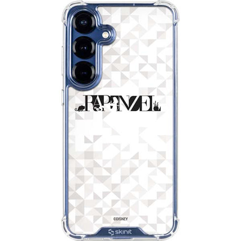 Disney Princess Rapunzel Chromatic Galaxy S25 Clear Case