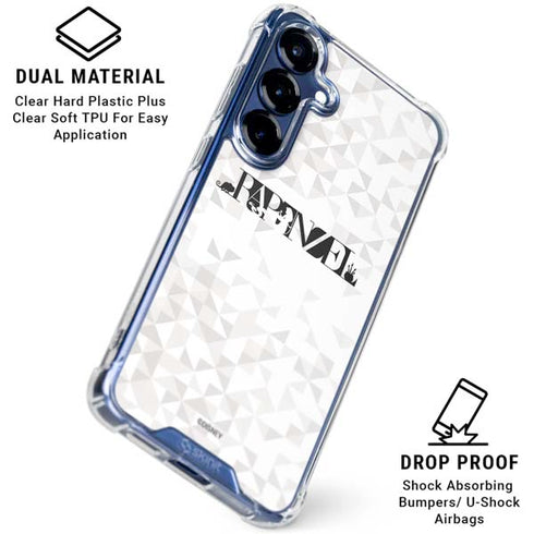 Disney Princess Rapunzel Chromatic Galaxy S25 Plus Clear Case