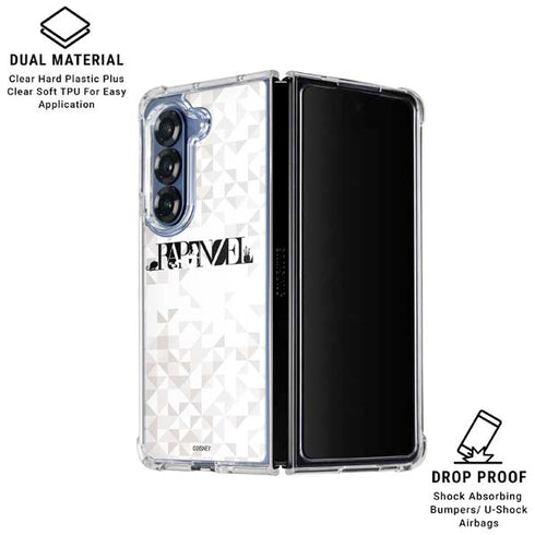 Disney Princess Rapunzel Chromatic Galaxy Z Fold6 Clear Case