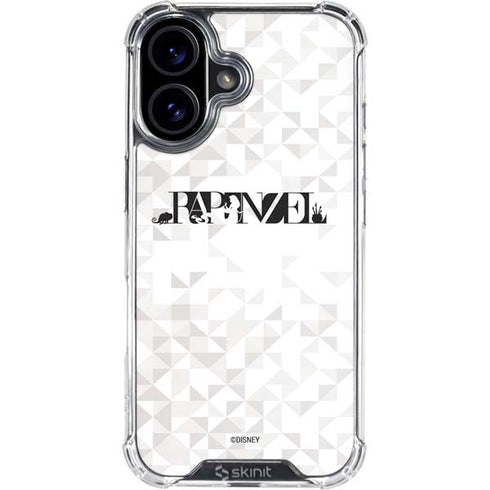 Disney Princess Rapunzel Chromatic iPhone 16 Plus Clear Case