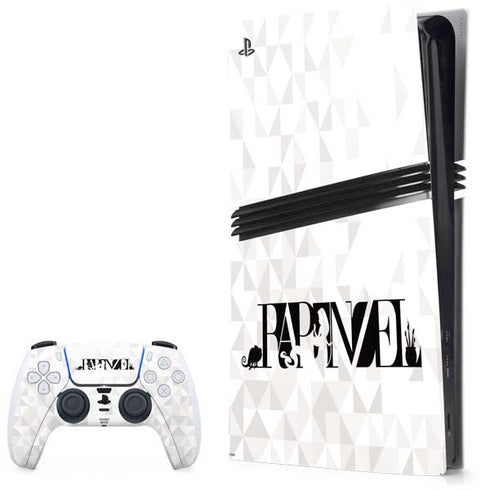 Disney Princess Rapunzel Chromatic PS5 Pro Bundle Skin