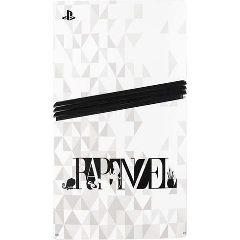 Disney Princess Rapunzel Chromatic PS5 Pro Console Skin