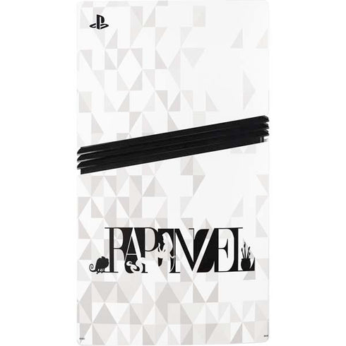 Disney Princess Rapunzel Chromatic PS5 Pro Disk Console Skin