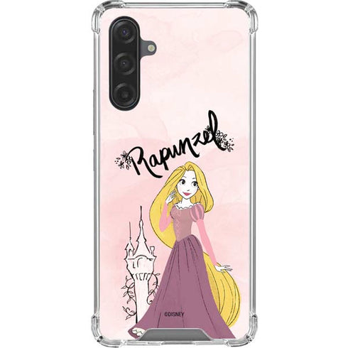 Disney Princess Rapunzel Art Galaxy A17 Clear Case