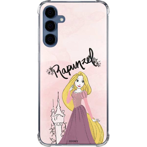Disney Princess Rapunzel Art Galaxy A35 5G Clear Case