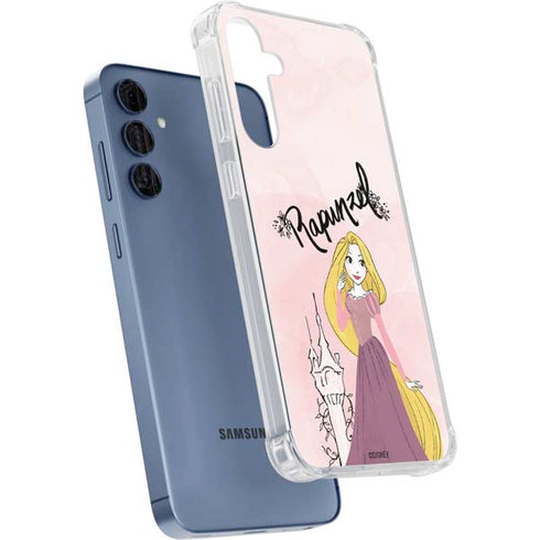 Disney Princess Rapunzel Art Galaxy A55 5G Clear Case