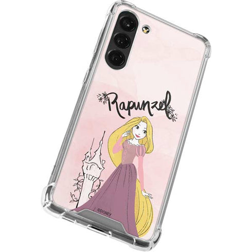 Disney Princess Rapunzel Art Galaxy S24 FE Clear Case