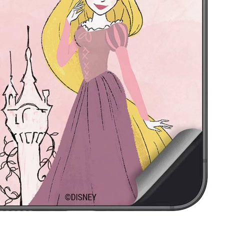 Disney Princess Rapunzel Art Galaxy S25 Plus Skin