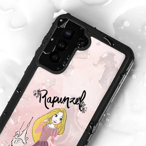 Disney Princess Rapunzel Art Galaxy S24 Plus Waterproof Case