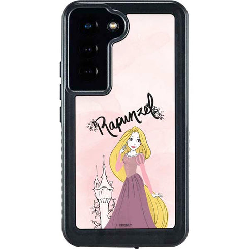 Disney Princess Rapunzel Art Galaxy S24 Waterproof Case