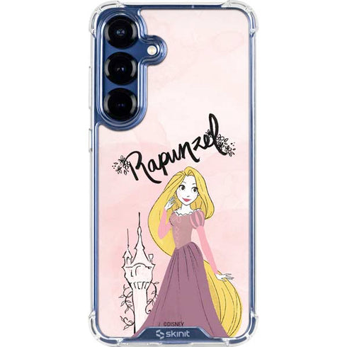 Disney Princess Rapunzel Art Galaxy S25 Plus Clear Case