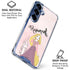 Disney Princess Rapunzel Art Galaxy S25 Plus Clear Case