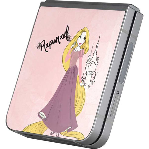 Disney Princess Rapunzel Art Galaxy Z Flip6 Skin