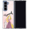 Disney Princess Rapunzel Art Galaxy Z Fold5 5G Clear Case