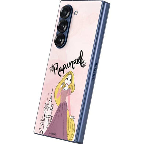 Disney Princess Rapunzel Art Galaxy Z Fold6 Skin
