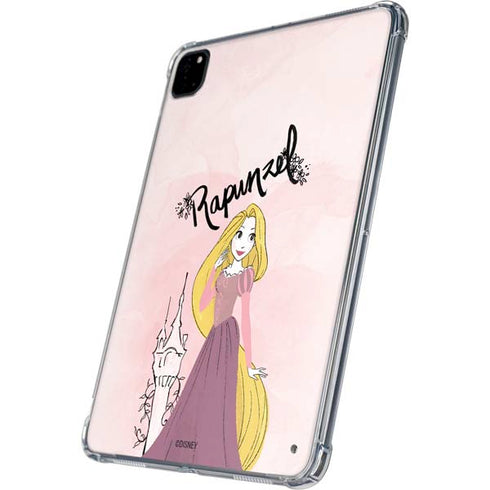 Disney Princess Rapunzel Art iPad Pro 11in (2024) Clear Case