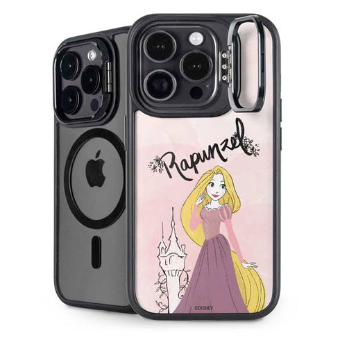 Disney Princess Rapunzel Art iPhone 14 Pro Max Kickstand Case