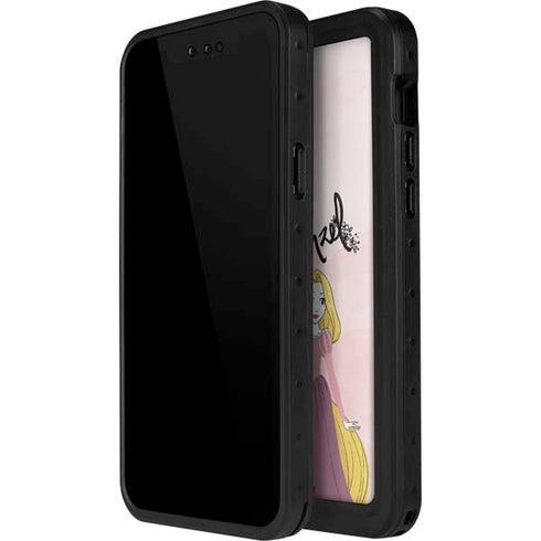 Disney Princess Rapunzel Art iPhone 15 Pro Waterproof Case