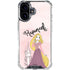 Disney Princess Rapunzel Art iPhone 16 Clear Case