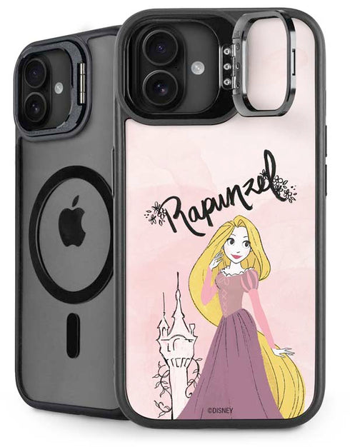 Disney Princess Rapunzel Art iPhone 16 Plus Kickstand Case