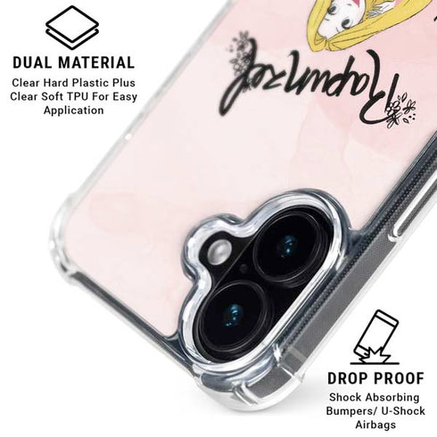 Disney Princess Rapunzel Art iPhone 16 Plus MagSafe Case