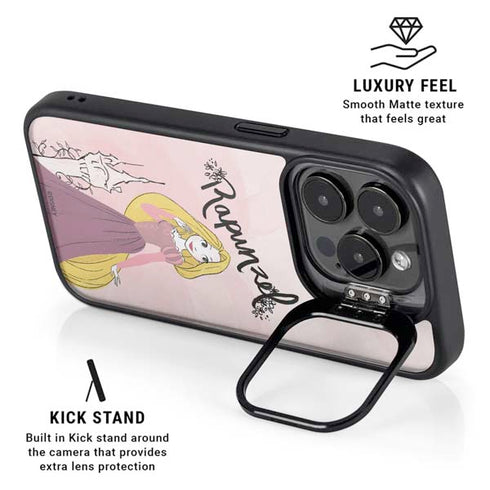 Disney Princess Rapunzel Art iPhone 16 Pro Kickstand Case