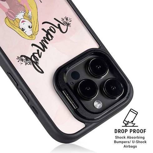 Disney Princess Rapunzel Art iPhone 16 Pro Kickstand Case