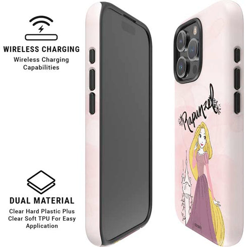 Disney Princess Rapunzel Art iPhone 16 Pro Magsafe Impact Case
