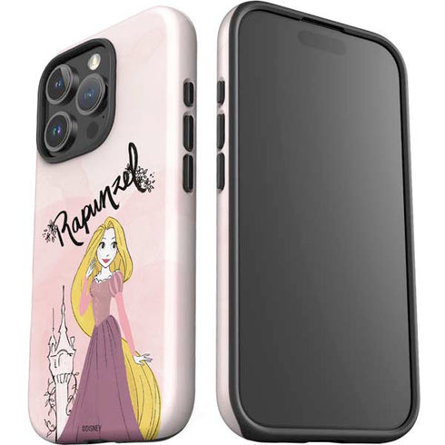 Disney Princess Rapunzel Art iPhone 16 Pro Max Impact Case