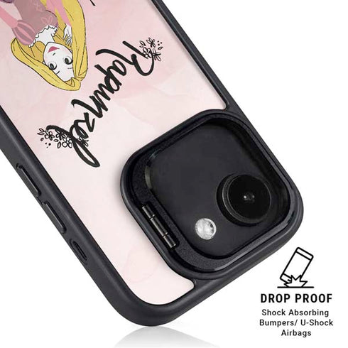 Disney Princess Rapunzel Art iPhone 16e Kickstand Case
